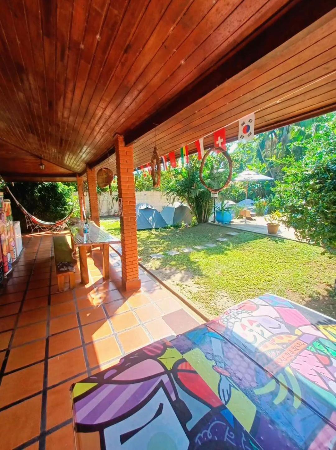 Hostel Tropico De Capricornio - Tenorio Ubatuba Dış mekan fotoğraf
